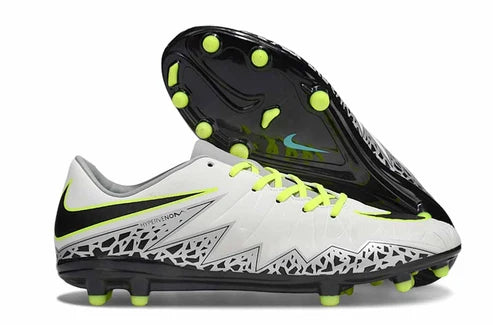 Tacos de Fútbol Nike Hypervenom Phantom II FG - Gris / Amarillo (Césped Natural / Firm Ground)