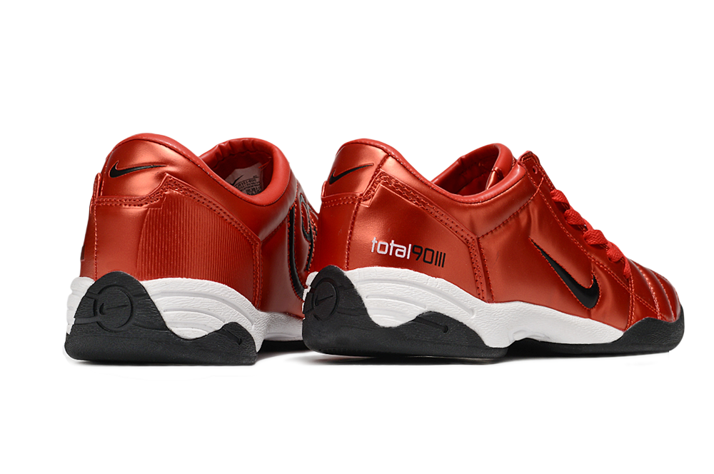 Tenis de Fútbol Nike Total 90 IC - Rojo / Negro (Césped Interior / Futsal)
