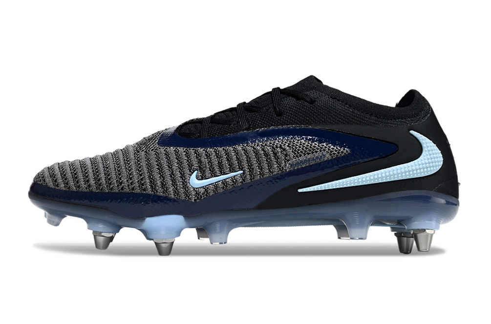 Tacos de Fútbol Nike Phantom GX 2 Elite SG - Negro / Azul (Césped Natural / Soft Ground)