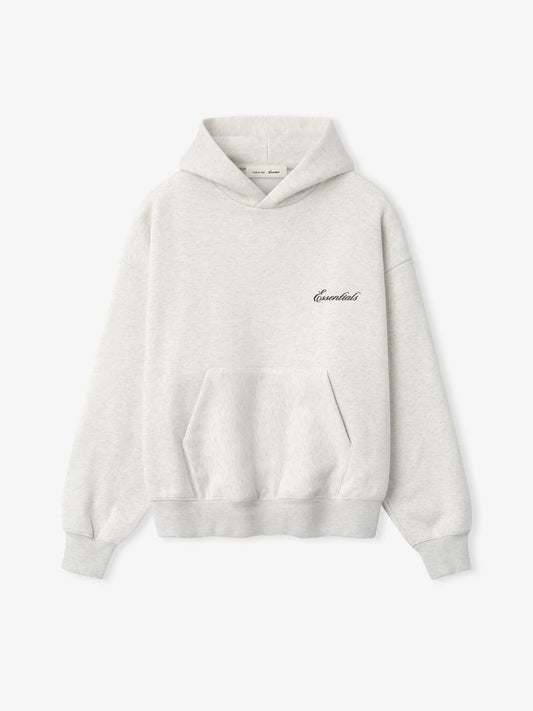 Hoodie Fear of God Essentials - Gris Claro Jaspeado