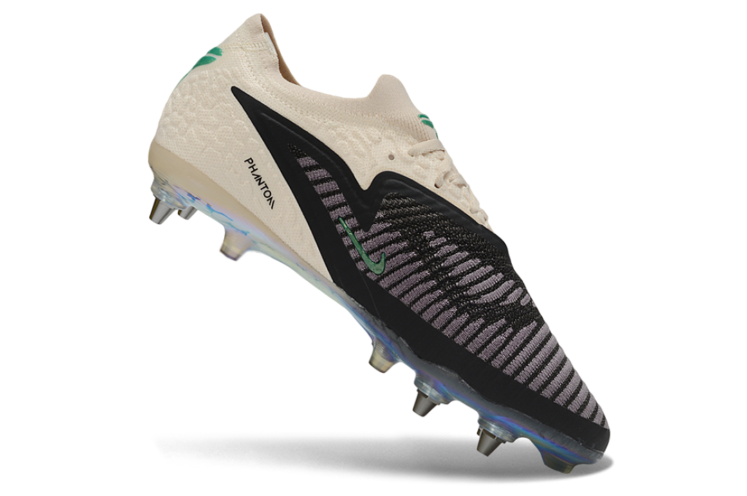 Tacos de Fútbol Nike Phantom GX 2 Elite SG - Beige / Negro (Césped Natural / Soft Ground)
