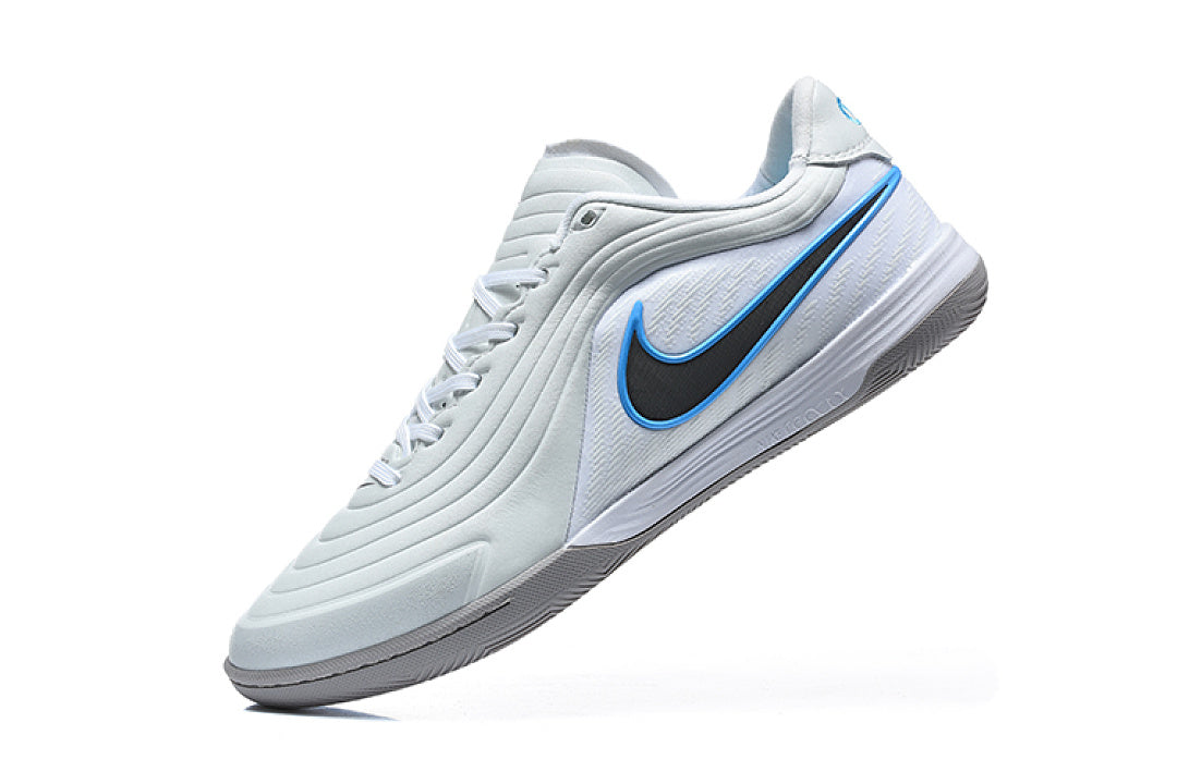 Tenis de Fútbol Nike Tiempo IC - Blanco / Negro (Césped Interior / Futsal)