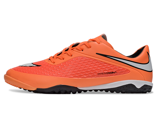 Tenis de Fútbol Nike Hypervenom Phantom TF - Naranja / Blanco (Césped Sintético / Turf)