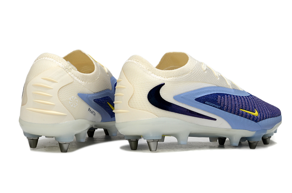 Tacos de Fútbol Nike Phantom GX 2 Elite SG - Beige / Azul (Césped Natural / Soft Ground)