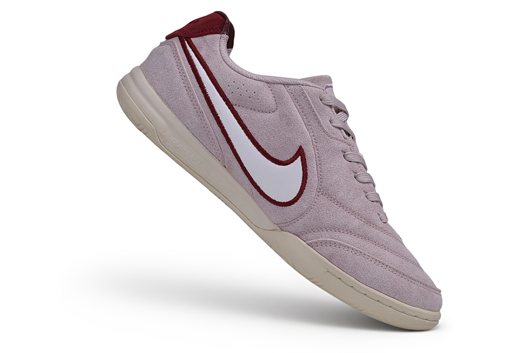 Tenis de Fútbol Nike Tiempo IC - Rosa / Blanco (Césped Interior / Futsal)