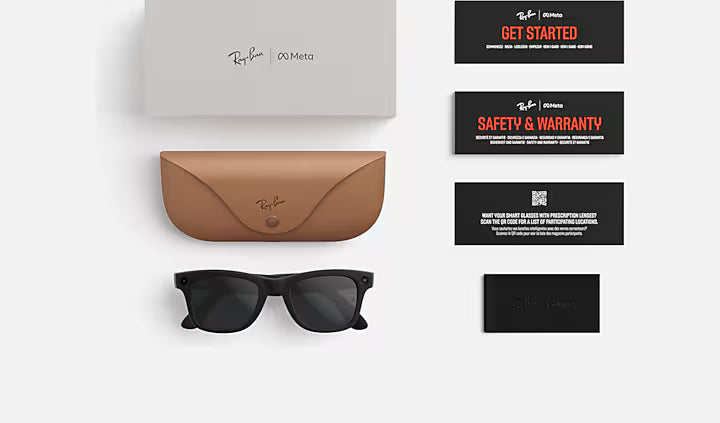 Lentes Inteligentes Ray-Ban Meta Wayfarer - Negro Mate