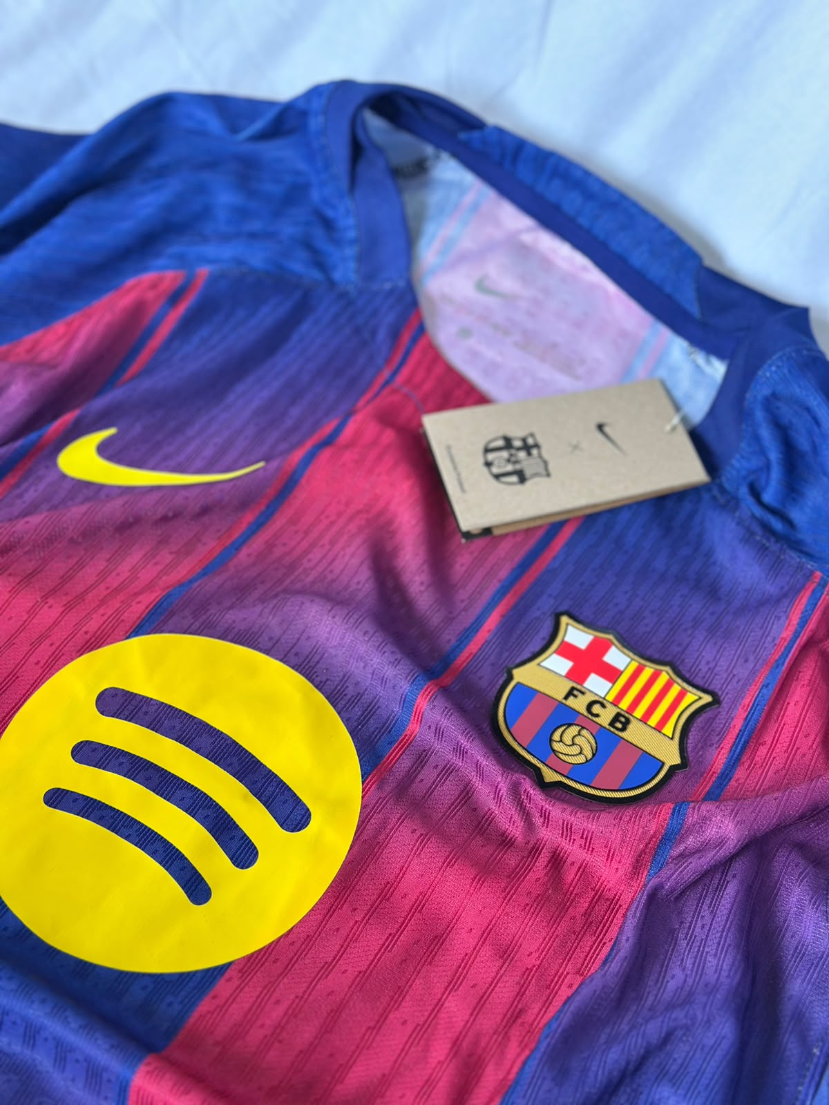 Camiseta Barcelona 1 2025 #10 Lamine Yamal Versión Jugador