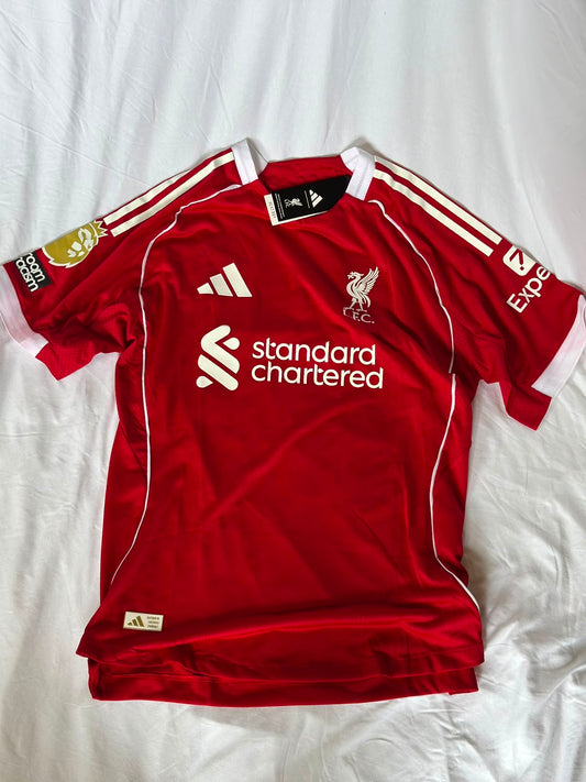 Camiseta Liverpool 1 2025 #10 Mac Allister Versión Jugador