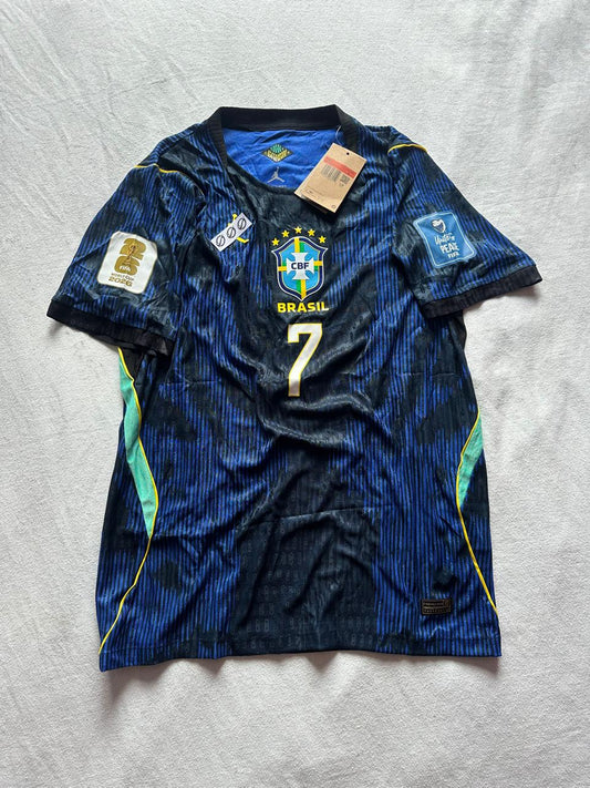 Camiseta Brasil 2026 #7 Vini Jr. Versión Jugador