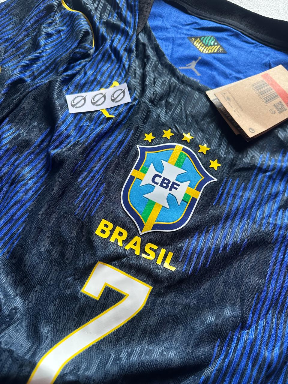 Camiseta Brasil 2026 #7 Vini Jr. Versión Jugador