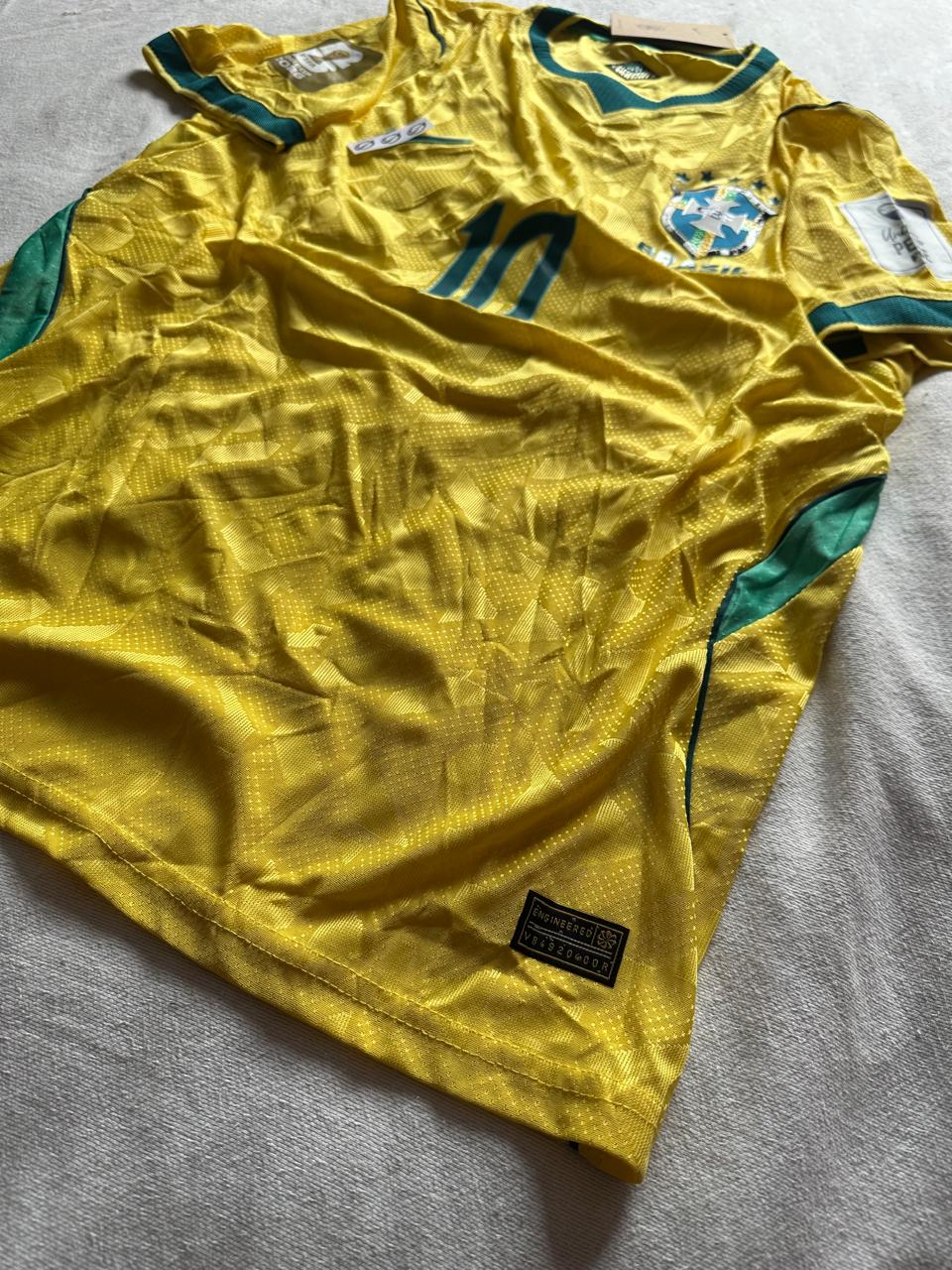 Camiseta Brasil 2026 #10 Neymar Jr. Versión Jugador