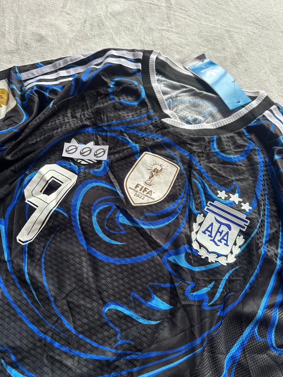 Camiseta Argentina 2026 #9 J.Alvarez Versión Jugador