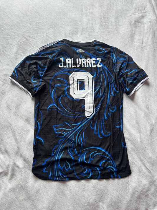 Camiseta Argentina 2026 #9 J.Alvarez Versión Jugador