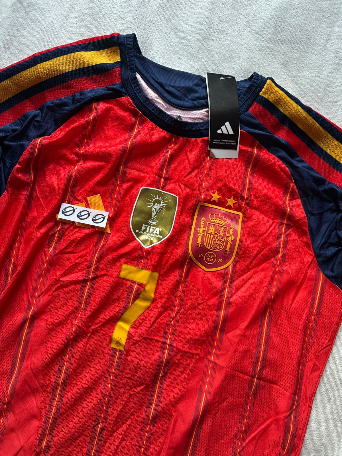 Camiseta España 2026 #7 Ferran Versión Jugador