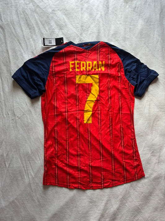 Camiseta España 2026 #7 Ferran Versión Jugador