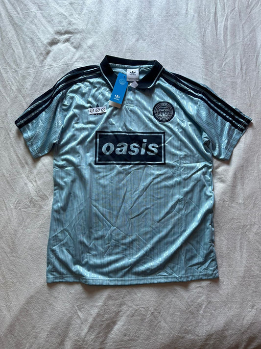 Camiseta Adidas X Oasis Celeste