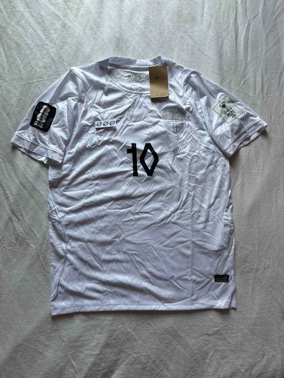 Camiseta Noruega 2026 #10 Ødegaard Versión Fan