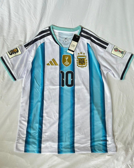 Camiseta Argentina 2026 #10 Messi Versión Fan