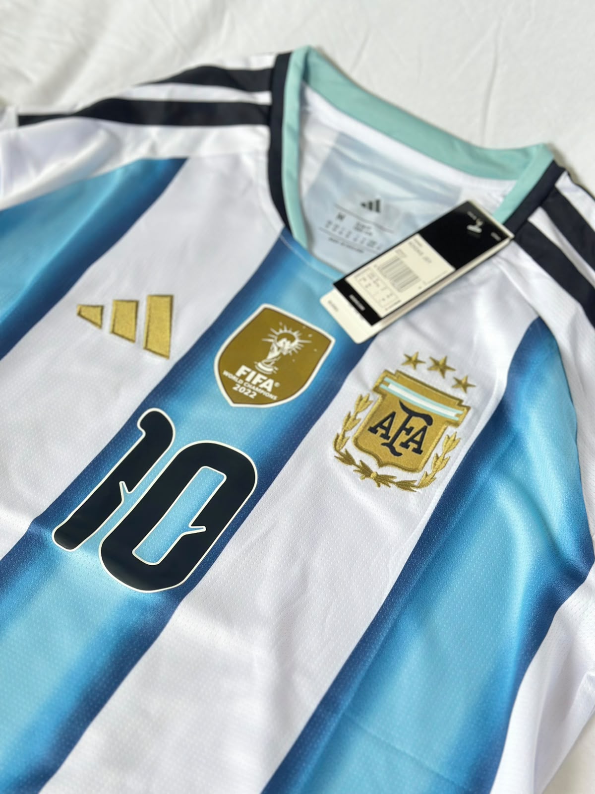 Camiseta Argentina 2026 #10 Messi Versión Fan