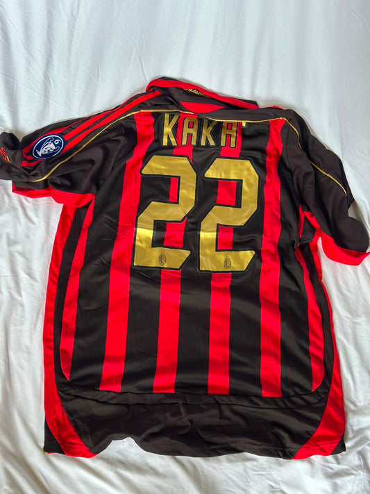 Camiseta AC Milan 2007 #22 Kaká