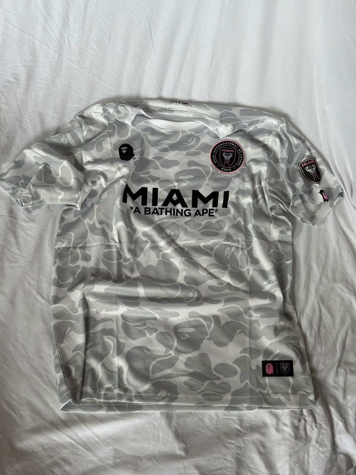 Camiseta Inter Miami X BAPE