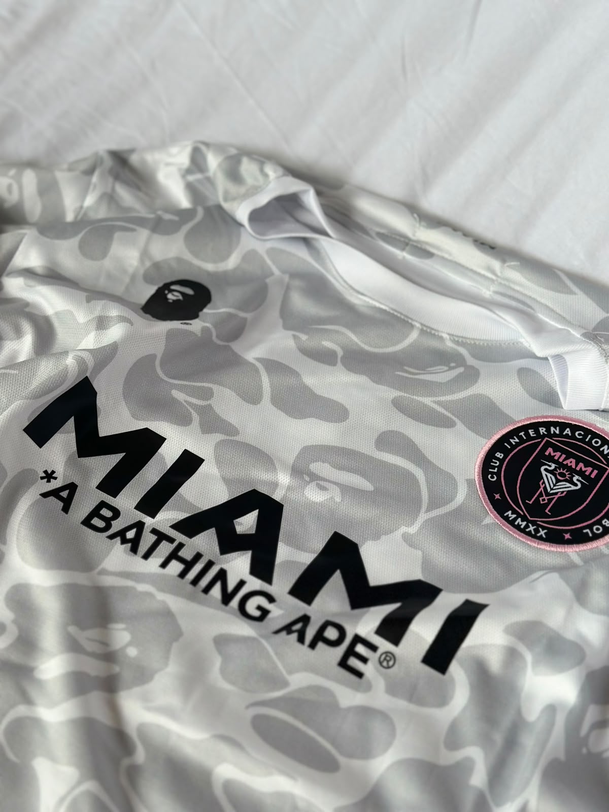 Camiseta Inter Miami X BAPE