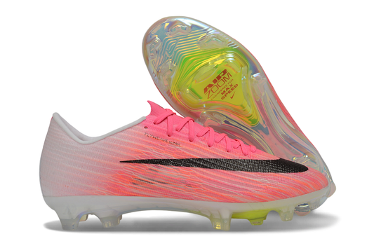 Tacos de Fútbol Nike Mercurial Vapor 17 Elite FG - Rosado y Blanco (Césped Natural)