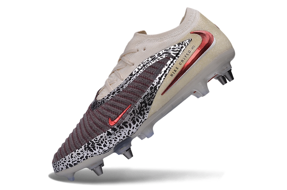 Tacos de Fútbol Nike Phantom GX 2 Elite SG - Beige / Marrón / Estampado (Césped Natural / Soft Ground)