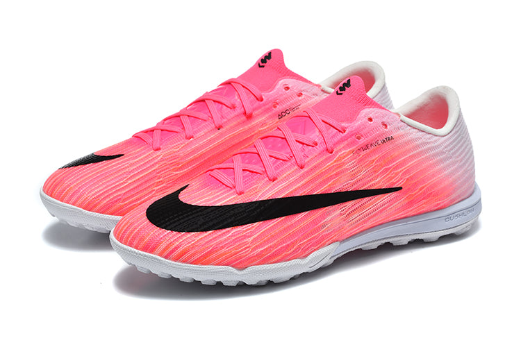 Tenis de Fútbol Nike Mercurial Vapor Academy TF - Rosado, Blanco y Negro (Sintético / Turf)