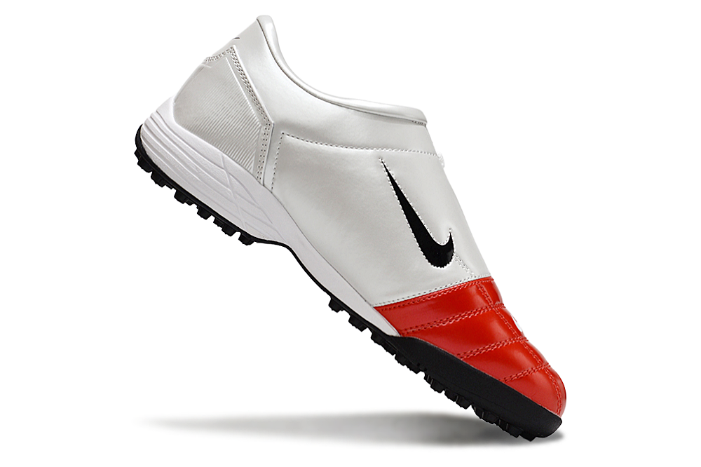 Tenis de Fútbol Nike Total 90 TF - Rojo / Blanco (Césped Sintético / Turf)