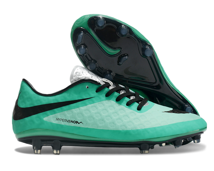 Tacos de Fútbol Nike Hypervenom Phantom FG - Menta / Negro (Césped Natural / Firm Ground)