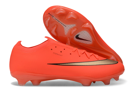 Tacos de Fútbol Nike Mercurial Vapor 17 Elite FG - Naranja y Dorado (Césped Natural)