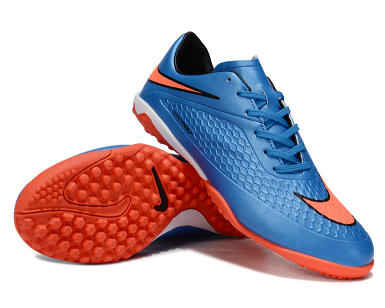 Tenis de Fútbol Nike Hypervenom Phantom TF - Azul / Naranja (Césped Sintético / Turf)