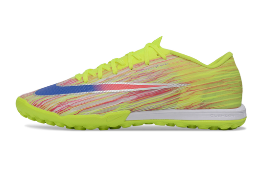 Tenis de Fútbol Nike Mercurial Vapor Academy TF - Verde Lima, Azul, Rojo y Blanco (Sintético / Turf)