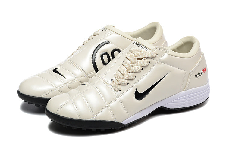 Tenis de Fútbol Nike Total 90 TF - Beige / Negro (Césped Sintético / Turf)