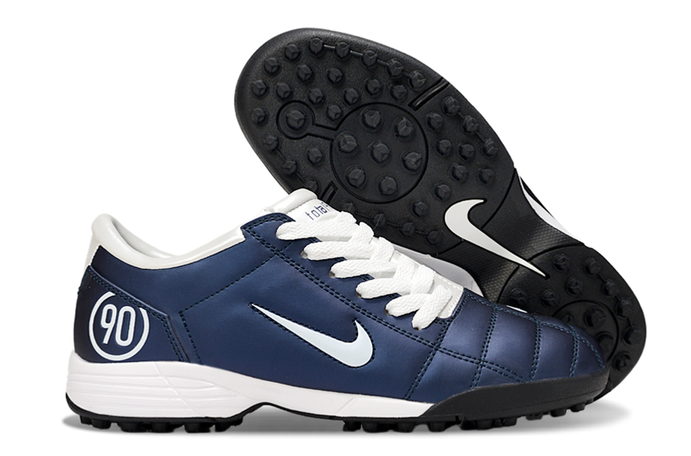Tenis de Fútbol Nike Total 90 TF - Azul / Blanco (Césped Sintético / Turf)