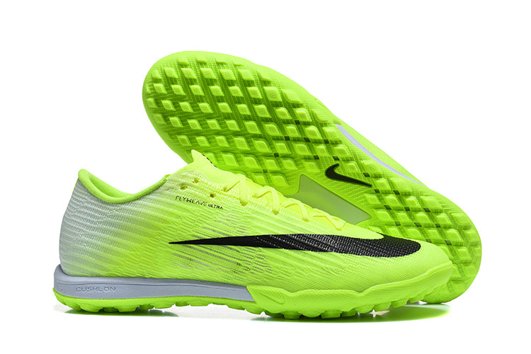 Tenis de Fútbol Nike Mercurial Vapor Academy TF - Verde Lima y Negro (Sintético / Turf)