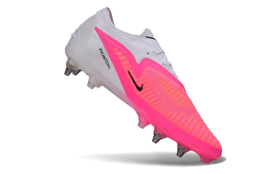 Tacos de Fútbol Nike Phantom GX 2 Elite SG - Blanco / Rosa (Césped Natural / Soft Ground)