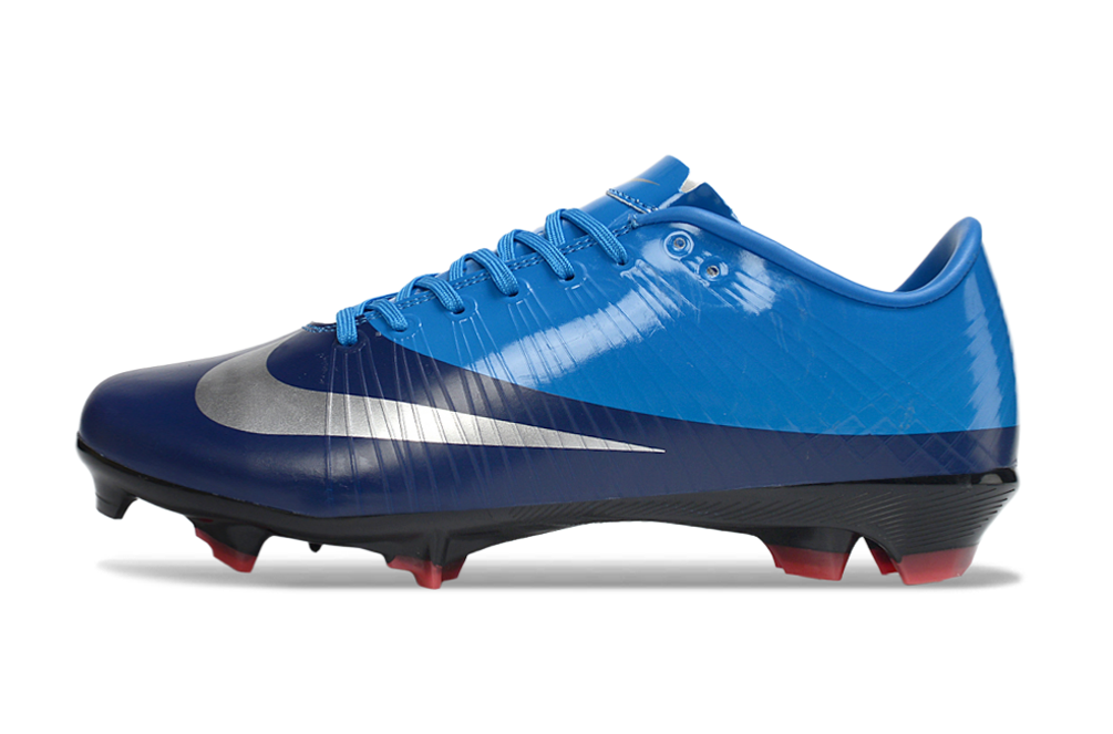 Tacos de Fútbol Nike Mercurial FG - Azul / Blanco (Césped Natural / Firm Ground)