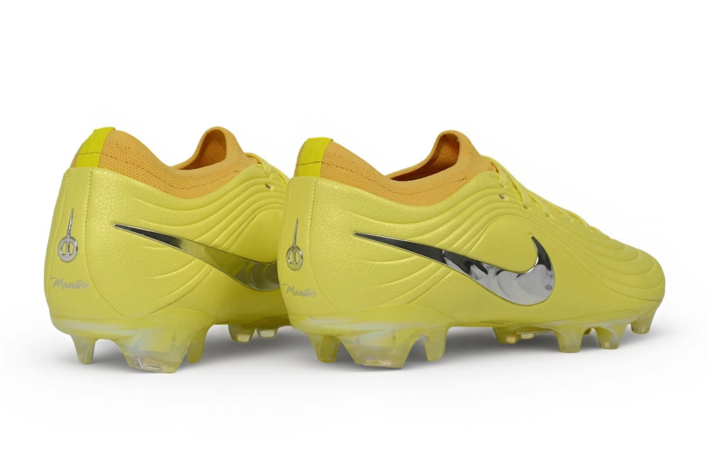 Tacos de Fútbol Nike Tiempo Maestro FG - Amarillo / Plateado (Césped Natural / Firm Ground)