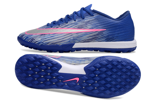 Tenis de Fútbol Nike Mercurial Vapor Academy TF - Azul, Blanco y Rosado (Sintético / Turf)