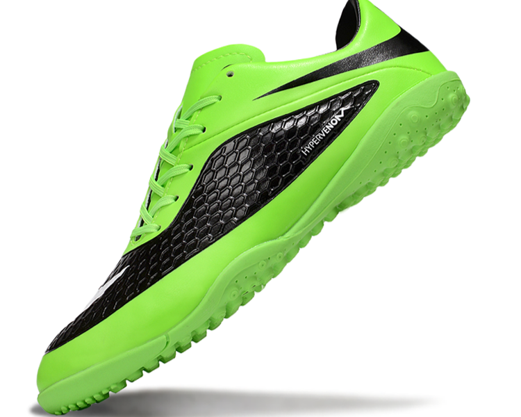 Tenis de Fútbol Nike Hypervenom Phantom TF - Verde / Negro (Césped Sintético / Turf)