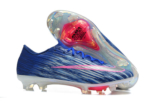 Tacos de Fútbol Nike Mercurial Vapor 17 Elite FG - Azul, Plateado y Rosado (Césped Natural)