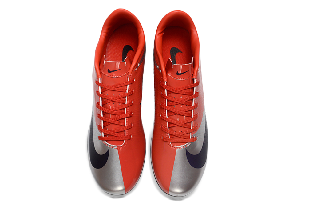 Tacos de Fútbol Nike Mercurial FG - Rojo / Plata (Césped Natural / Firm Ground)