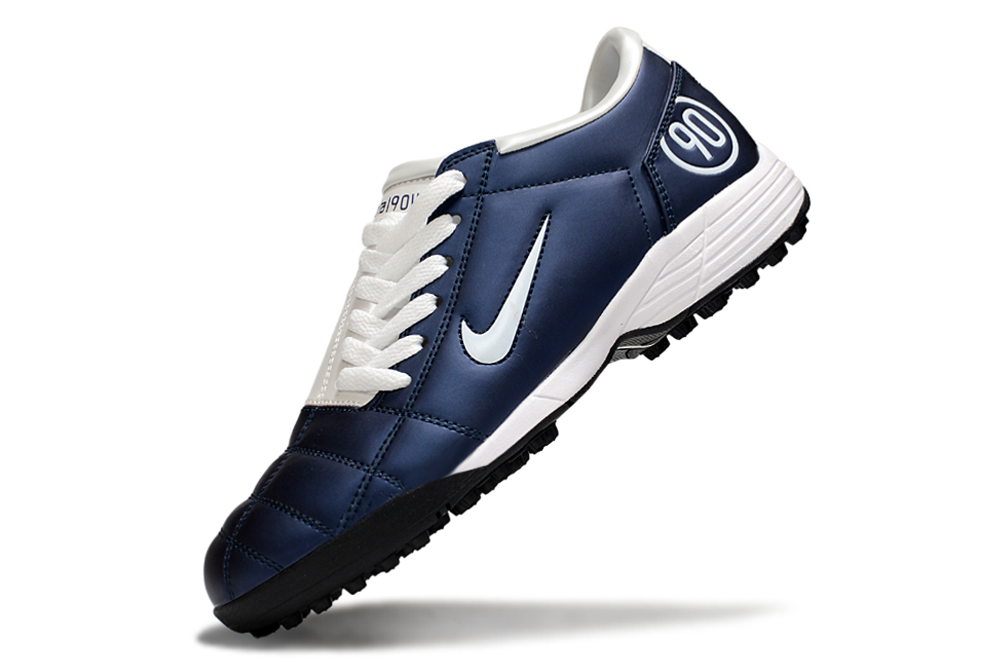 Tenis de Fútbol Nike Total 90 TF - Azul / Blanco (Césped Sintético / Turf)