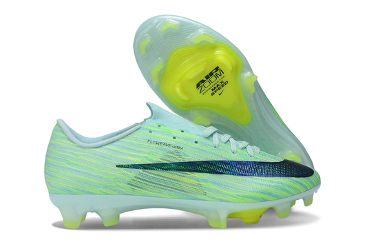 Tacos de Fútbol Nike Mercurial Vapor 17 Elite FG - Verde Claro, Turquesa y Azul Oscuro (Césped Natural)