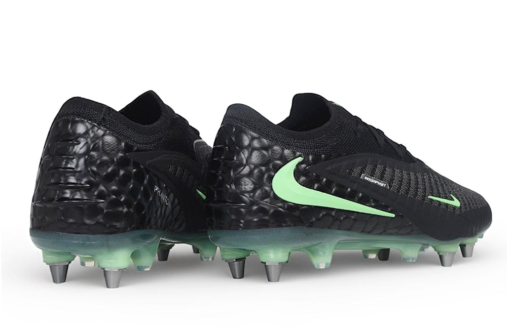 Tacos de Fútbol Nike Phantom GX 2 Elite SG - Negro / Verde (Césped Natural / Soft Ground)