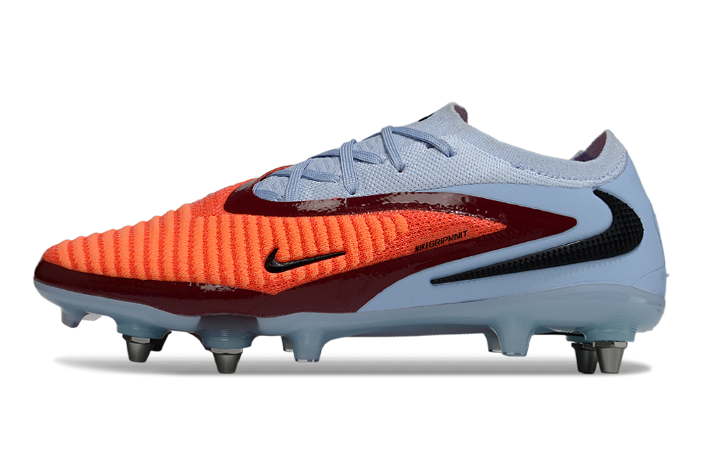 Tacos de Fútbol Nike Phantom GX 2 Elite SG - Celeste / Naranja (Césped Natural / Soft Ground)