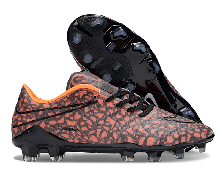 Tacos de Fútbol Nike Hypervenom Phantom FG - Naranja / Negro (Césped Natural / Firm Ground)
