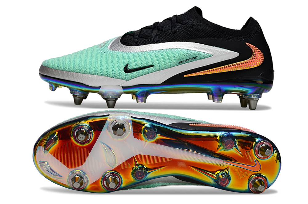 Tacos de Fútbol Nike Phantom GX 2 Elite SG - Negro / Turquesa (Césped Natural / Soft Ground)
